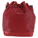 LOUIS VUITTON Epi Noe Shoulder Bag Red M44007 LV Auth 148309-13