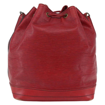 LOUIS VUITTON Epi Noe Shoulder Bag Red M44007 LV Auth 148309 - 0