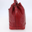 LOUIS VUITTON Epi Noe Shoulder Bag Red M44007 LV Auth 148309-4
