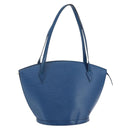 LOUIS VUITTON Epi Saint Jacques Shopping Shoulder Bag Blue M52275 LV Auth 148310-1