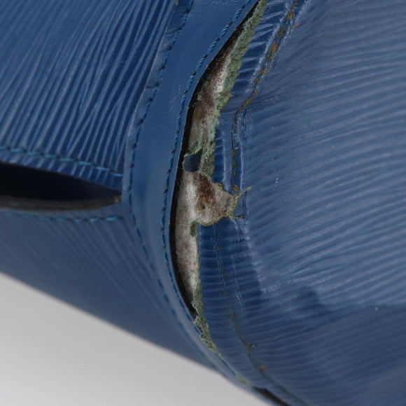 LOUIS VUITTON Epi Saint Jacques Shopping Shoulder Bag Blue M52275 LV Auth 148310