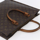 LOUIS VUITTON Monogram Sac Plat Hand Bag M51140 LV Auth 148311-6