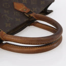 LOUIS VUITTON Monogram Sac Plat Hand Bag M51140 LV Auth 148311-7