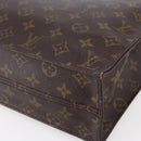 LOUIS VUITTON Monogram Sac Plat Hand Bag M51140 LV Auth 148312-15