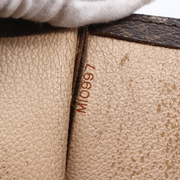 LOUIS VUITTON Monogram Sac Plat Hand Bag M51140 LV Auth 148312