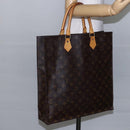 LOUIS VUITTON Monogram Sac Plat Hand Bag M51140 LV Auth 148312-19