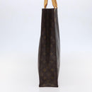 LOUIS VUITTON Monogram Sac Plat Hand Bag M51140 LV Auth 148312-3