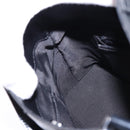 GIVENCHY Hand Bag Leather Navy Auth 148313-18