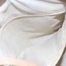 CHANEL Paris Biarritz PM Tote Bag Coated Canvas Gold CC Auth 148314-21