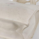 CHANEL Cruise line Miami Tote Bag Canvas Beige CC Auth 148315-12