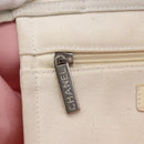 CHANEL Cruise line Miami Tote Bag Canvas Beige CC Auth 148315-15