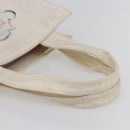 CHANEL Cruise line Miami Tote Bag Canvas Beige CC Auth 148315-7