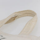 CHANEL Cruise line Miami Tote Bag Canvas Beige CC Auth 148315-8