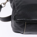 GUCCI Shoulder Bag Leather Black 201451 Auth 148316-15