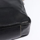 GUCCI Shoulder Bag Leather Black 201451 Auth 148316-16