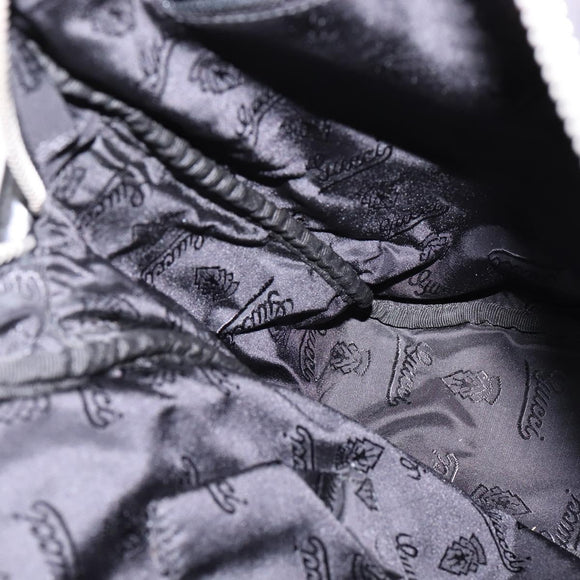 GUCCI Shoulder Bag Leather Black 201451 Auth 148316