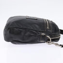 GUCCI Shoulder Bag Leather Black 201451 Auth 148316-4