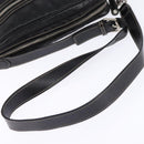 GUCCI Shoulder Bag Leather Black 201451 Auth 148316-7