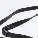 GUCCI Shoulder Bag Leather Black 201451 Auth 148316-8