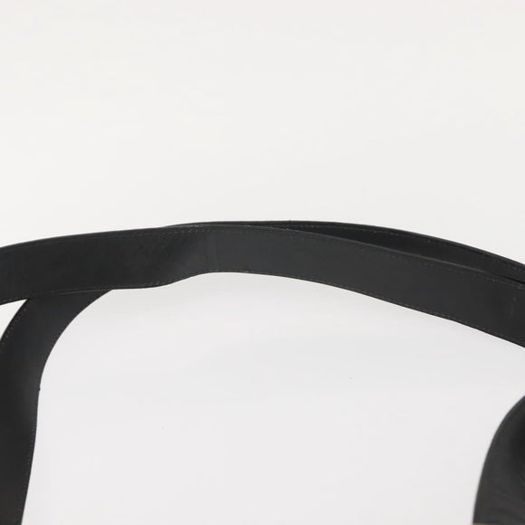 Salvatore Ferragamo Gancini Tote Bag Leather Gray Silver Auth 148318