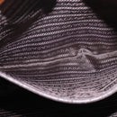 PRADA Tote Bag Canvas Beige Silver Auth 148319-21