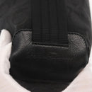 Salvatore Ferragamo Gancini Shoulder Bag Canvas Black Silver Auth 148320-10