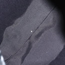 Salvatore Ferragamo Gancini Shoulder Bag Canvas Black Silver Auth 148320-11