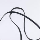 Salvatore Ferragamo Vala Shoulder Bag Leather Navy Gold Auth 148321-8