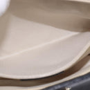 Salvatore Ferragamo Gancini Hand Bag Leather Black Silver Auth 148322-21