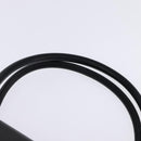 Salvatore Ferragamo Gancini Hand Bag Leather Black Silver Auth 148322-8