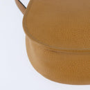 Christian Dior Shoulder Bag Leather Brown Gold Auth 148323-15