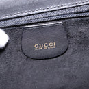 GUCCI Clutch Bag Leather Black Auth 148324-9