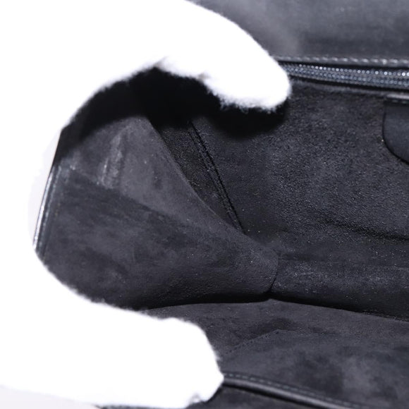 GUCCI Clutch Bag Leather Black Auth 148324