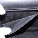 GUCCI Clutch Bag Leather Black Auth 148324-11