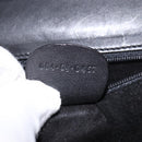 GUCCI Clutch Bag Leather Black Auth 148324-12