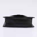 GUCCI Clutch Bag Leather Black Auth 148324-6