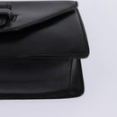 GUCCI Clutch Bag Leather Black Auth 148324-14