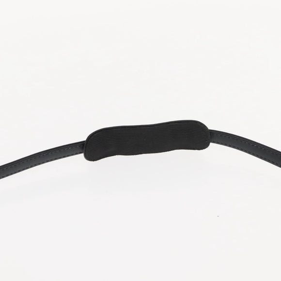 MCM Vicetos Logogram Hand Bag PVC 2way Black Gold Auth 148328