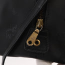 MCM Vicetos Logogram Hand Bag PVC 2way Black Gold Auth 148328-18