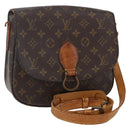 LOUIS VUITTON Monogram Saint Cloud GM Shoulder Bag M51242 LV Auth 148330-1