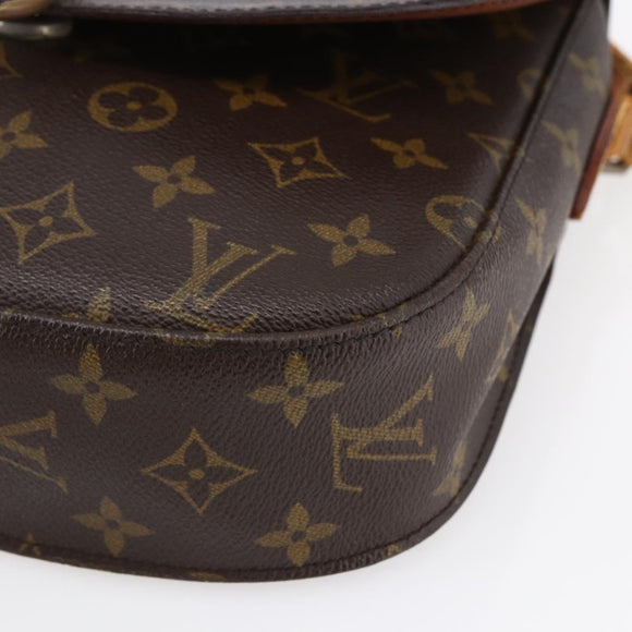 LOUIS VUITTON Monogram Saint Cloud GM Shoulder Bag M51242 LV Auth 148330