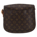LOUIS VUITTON Monogram Saint Cloud GM Shoulder Bag M51242 LV Auth 148330-2