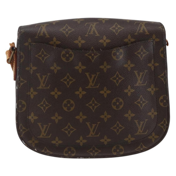 LOUIS VUITTON Monogram Saint Cloud GM Shoulder Bag M51242 LV Auth 148330