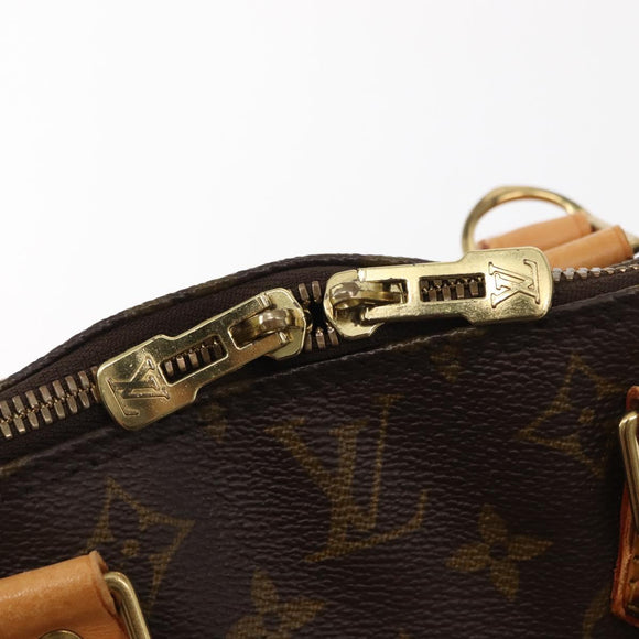 LOUIS VUITTON Monogram Alma Hand Bag M51130 LV Auth 148334