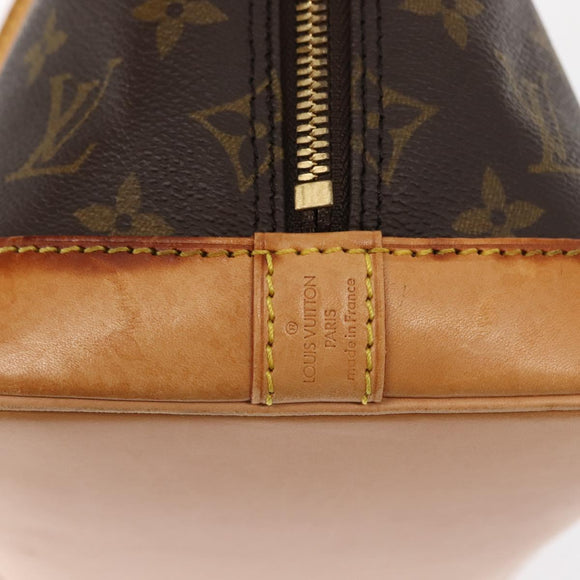 LOUIS VUITTON Monogram Alma Hand Bag M51130 LV Auth 148334