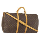 LOUIS VUITTON Monogram Keepall Bandouliere 60 Boston Bag M41412 LV Auth 148346-1