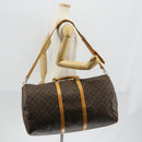 LOUIS VUITTON Monogram Keepall Bandouliere 60 Boston Bag M41412 LV Auth 148346-23