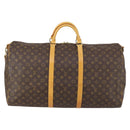 LOUIS VUITTON Monogram Keepall Bandouliere 60 Boston Bag M41412 LV Auth 148346-13