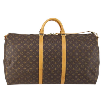 LOUIS VUITTON Monogram Keepall Bandouliere 60 Boston Bag M41412 LV Auth 148346 - 0