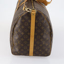 LOUIS VUITTON Monogram Keepall Bandouliere 60 Boston Bag M41412 LV Auth 148346-4